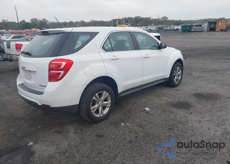 2016 Chevrolet Equinox Ls from USA, damaged, VIN 2GNFLEEK4G6251430